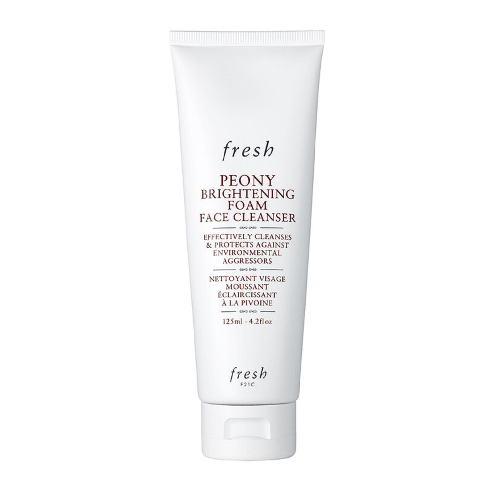 Fresh Peony Brightening Foam Facial Cleanser 125ml - 4.2floz Fresh Peony Brightening Foam Facial Cleanser 125ml