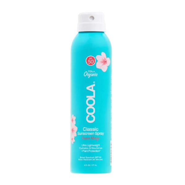 Coola Classic Body Organic Sunsreen Spray SPF 50 Guava Mango 177ml