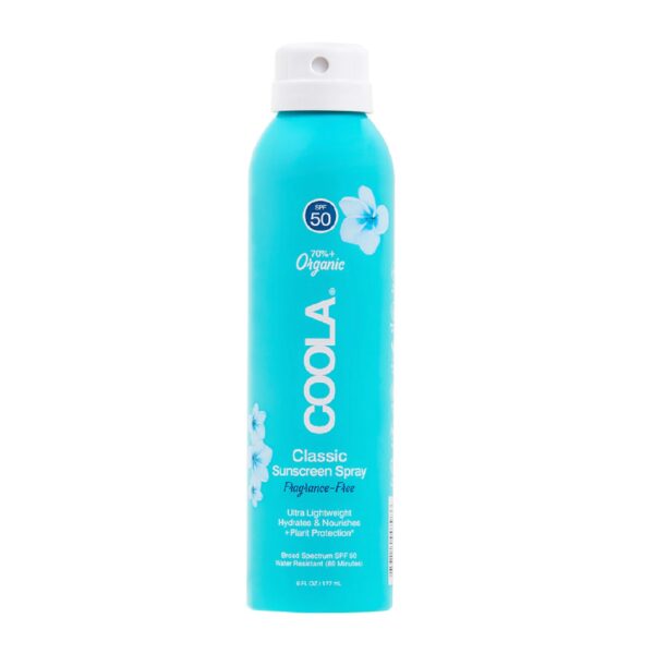Coola Classic Body Organic Sunsreen Spray SPF 50 Unscented 177ml