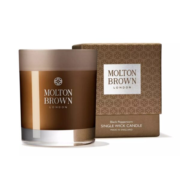 Molton Brown London Black Peppercorn Single Wick Candle