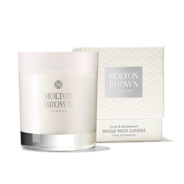 Molton Brown London Coco and Sandalwood Single Wick Candle