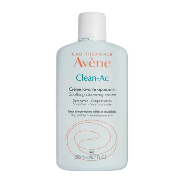 Avene Clean-Ac Soothing Cleansing Cream 200ml