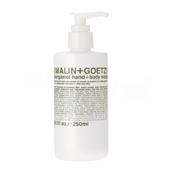 Malin Goetz Bergamot Hand Body Wash 250ml