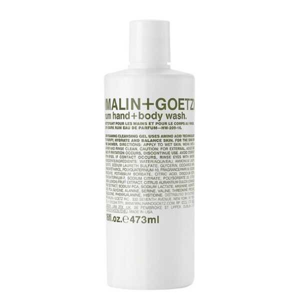 Malin Goetz Rum Hand Body Wash 473 ml