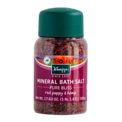 Kneipp Bath Salt Pure Bliss Red Poppy and Hemp 500g