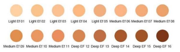 Kevyn Aucoin The Etherealist Skin Illuminating Foundation_colors