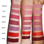Kevyn Aucoin Motlen Matte Arm Swatches